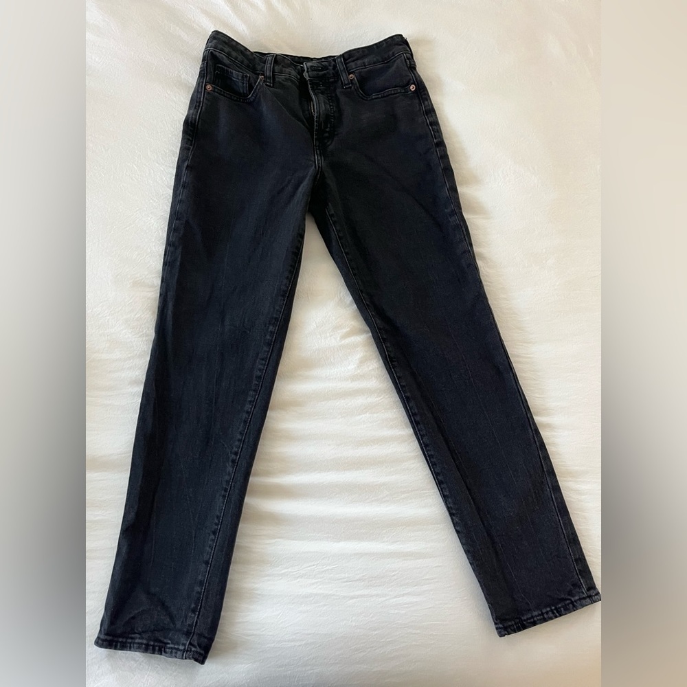 Old navy high-rise OG straight 6 petite jeans